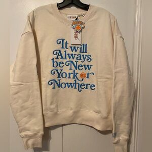 NWT New York or Nowhere x Knicks Crewneck Sweatshirt
